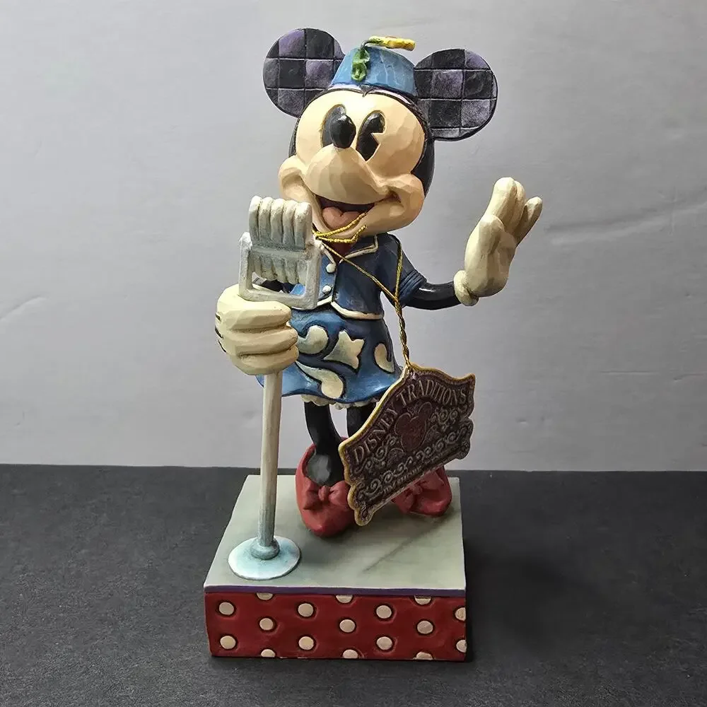 Jim Shore Disney Traditions Sweet Harmony Minnie Singer 4050388 Box Tag